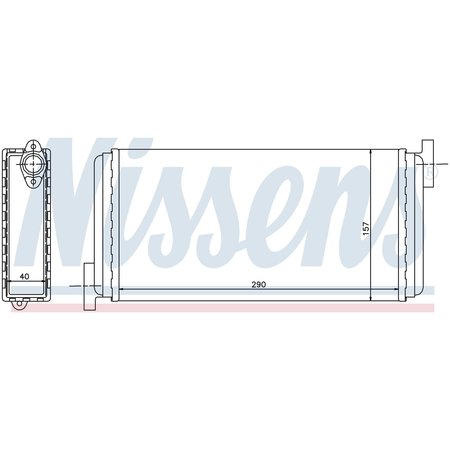 NISSEN Nissens Heater, 72002 72002